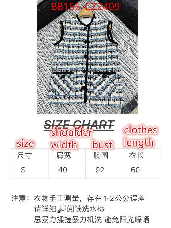 Clothing-Valentino shop the best high authentic quality replica ID: CZ2409 $: 155USD