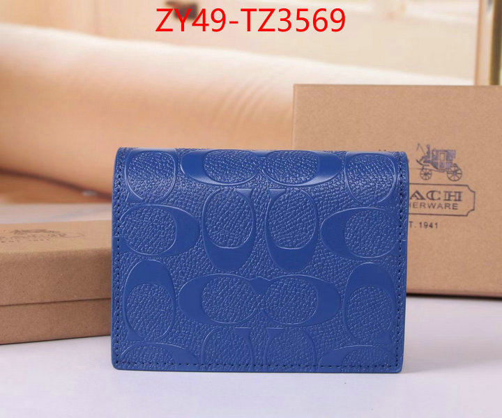 Coach Bags(4A)-Wallet what ID: TZ3569 $: 49USD,