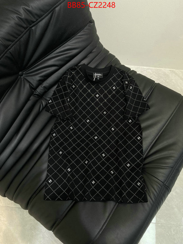 Clothing-Chanel top sale ID: CZ2248 $: 85USD
