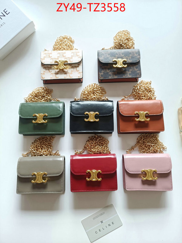 CELINE Bags(4A)-Wallet designer high replica ID: TZ3558 $: 49USD,
