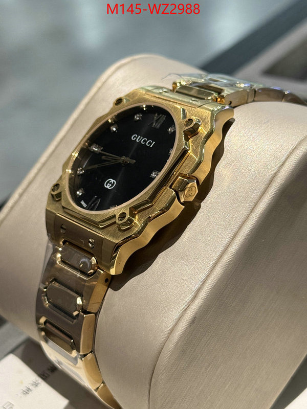 Watch(4A)-Gucci aaaaa+ quality replica ID: WZ2988 $: 145USD