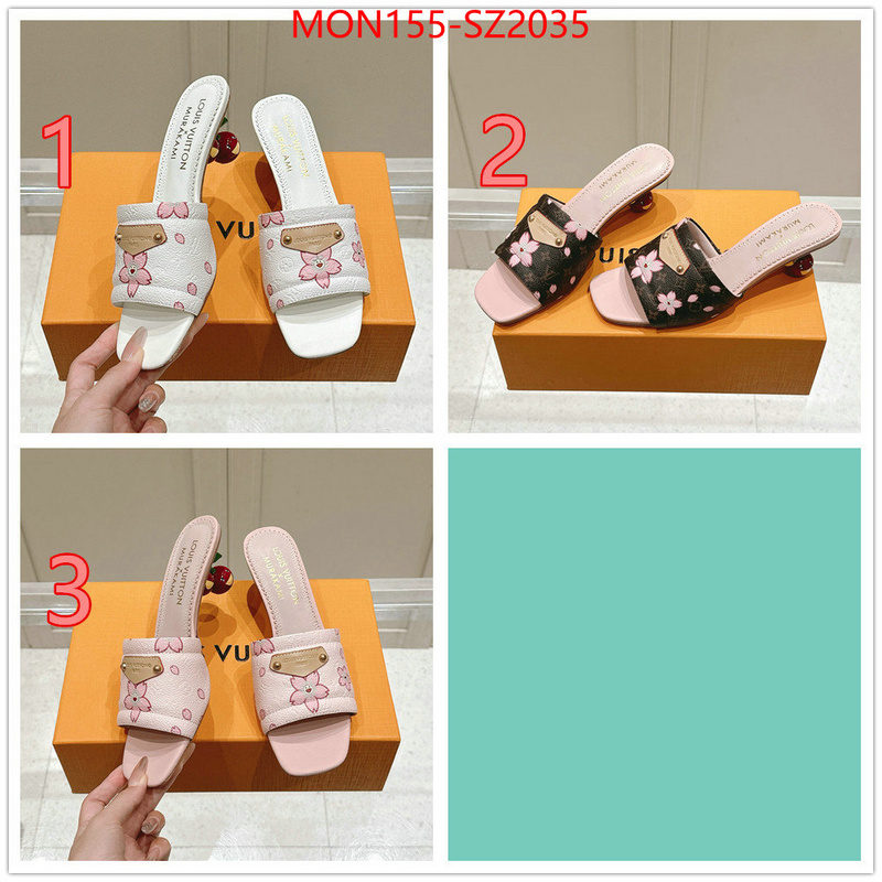 Women Shoes-LV luxury cheap ID: SZ2035 $: 155USD
