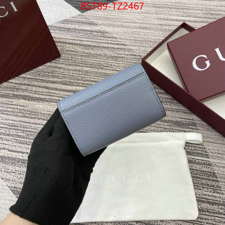 Gucci Bags(TOP)-Wallet- where could you find a great quality designer ID: TZ2467 $: 89USD,
