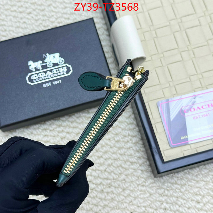 Coach Bags(4A)-Wallet high quality replica ID: TZ3568 $: 39USD,