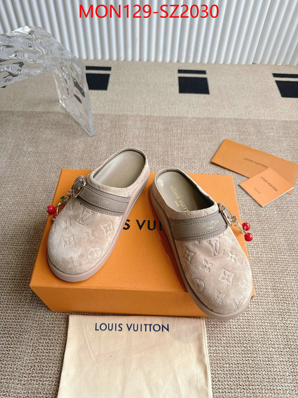 Women Shoes-LV designer wholesale replica ID: SZ2030 $: 129USD