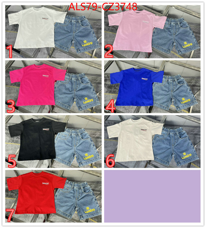 Kids clothing-Balenciaga where to buy replicas ID: CZ3748 $: 79USD