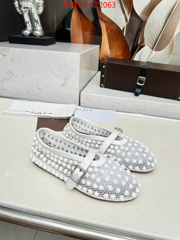 Women Shoes-ALAIA buy high-quality fake ID: SZ2063 $: 109USD
