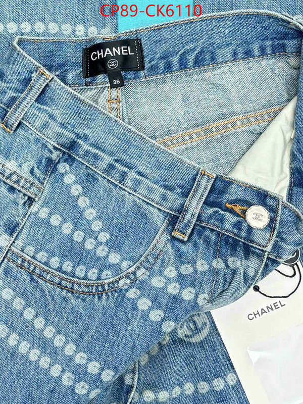 Clothing-Chanel mirror quality ID: CK6110 $: 89USD