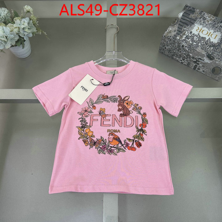 Kids clothing-Fendi for sale online ID: CZ3821 $: 49USD