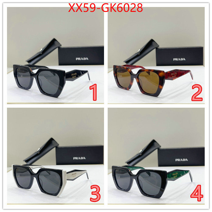 Glasses-Prada luxury shop ID: GK6028 $: 59USD