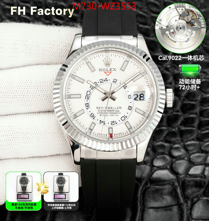 Watch(TOP)-Rolex 7 star quality designer replica ID: WZ3553 $: 730USD