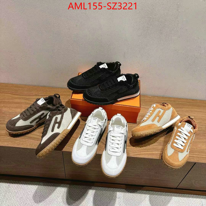 Men Shoes-Hermes fashion designer ID: SZ3221 $: 155USD