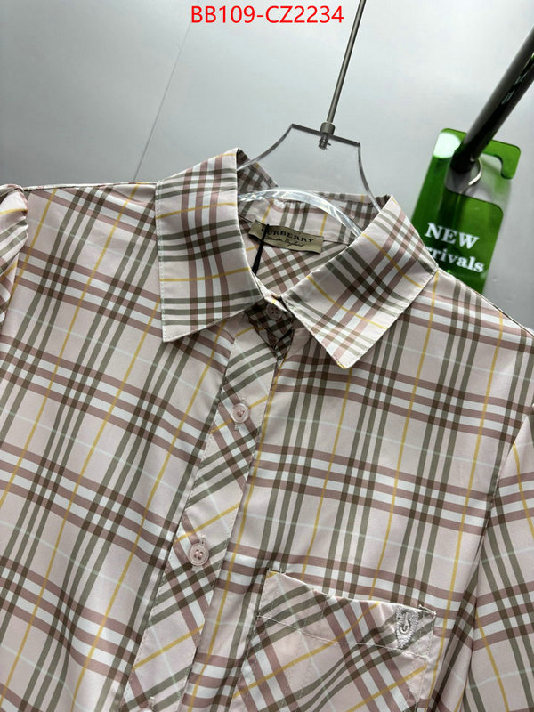 Clothing-Burberry sell online ID: CZ2234 $: 109USD