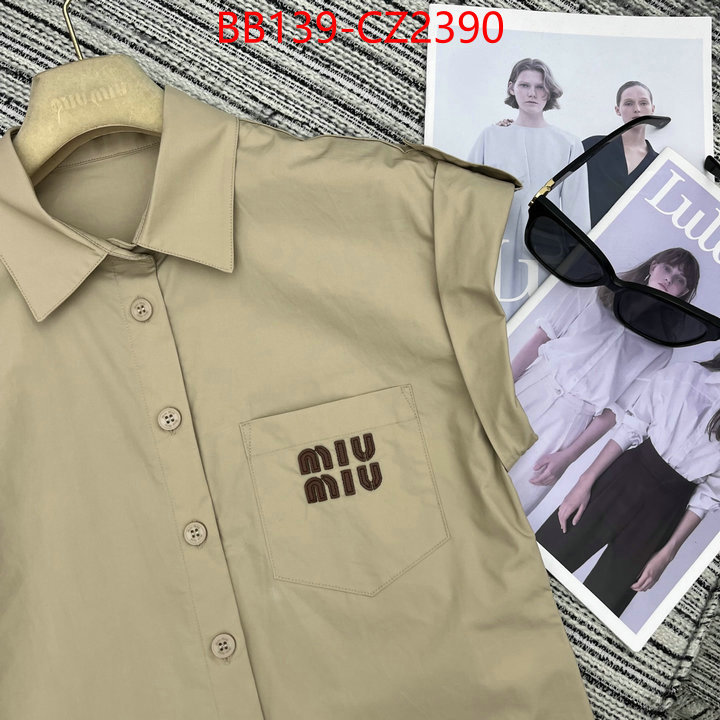 Clothing-MIU MIU buy the best high quality replica ID: CZ2390 $: 139USD