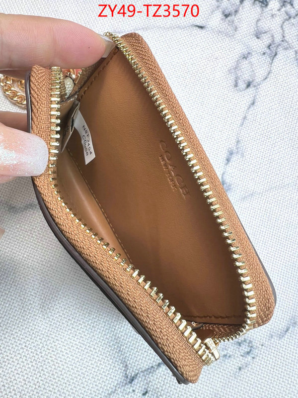 Coach Bags(4A)-Wallet perfect ID: TZ3570 $: 49USD,
