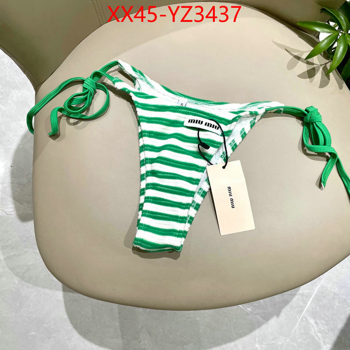 Swimsuit-Miu Miu luxury shop ID: YZ3437 $: 45USD