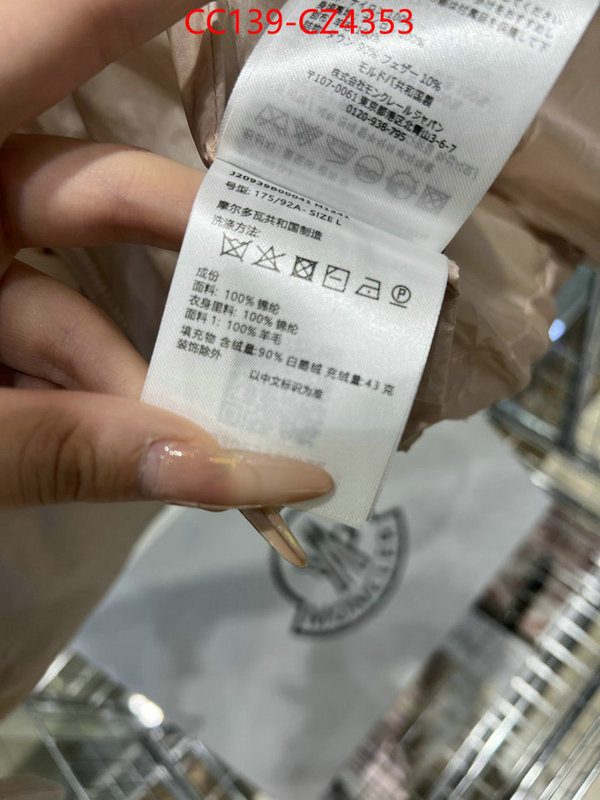 Down jacket Women-Moncler china sale ID: CZ4353 $: 139USD