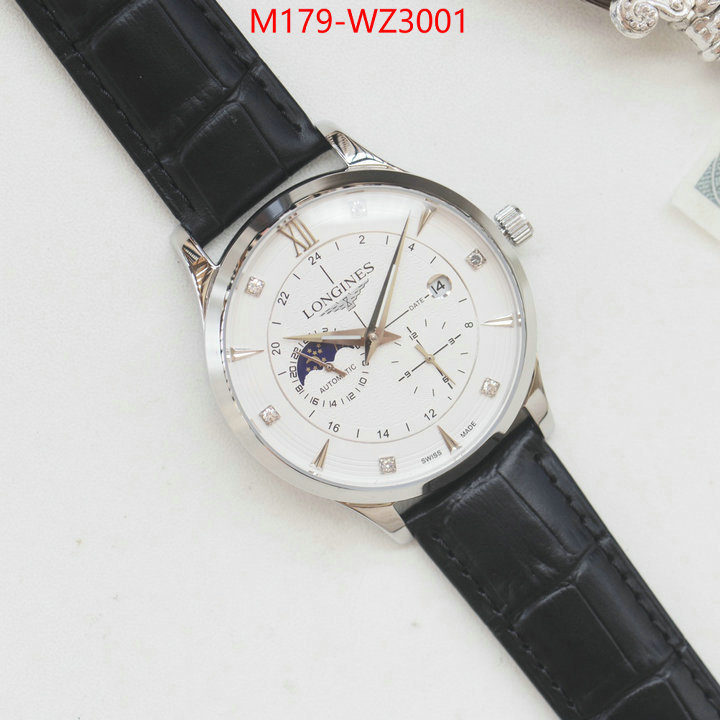 Watch(4A)-Longines wholesale designer shop ID: WZ3001 $: 179USD-shoes yupoo Watch(4A)-Longines wholesale designer shop ID: WZ3001 $: 179USD