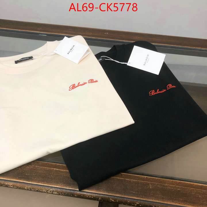 Clothing-Balmain how to find replica shop ID: CK5778 $: 69USD