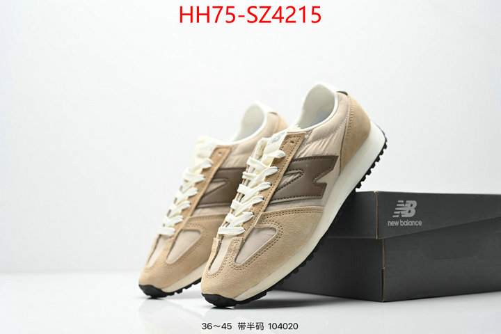 Men Shoes-New Balance where can you buy replica ID: SZ4215 $: 75USD