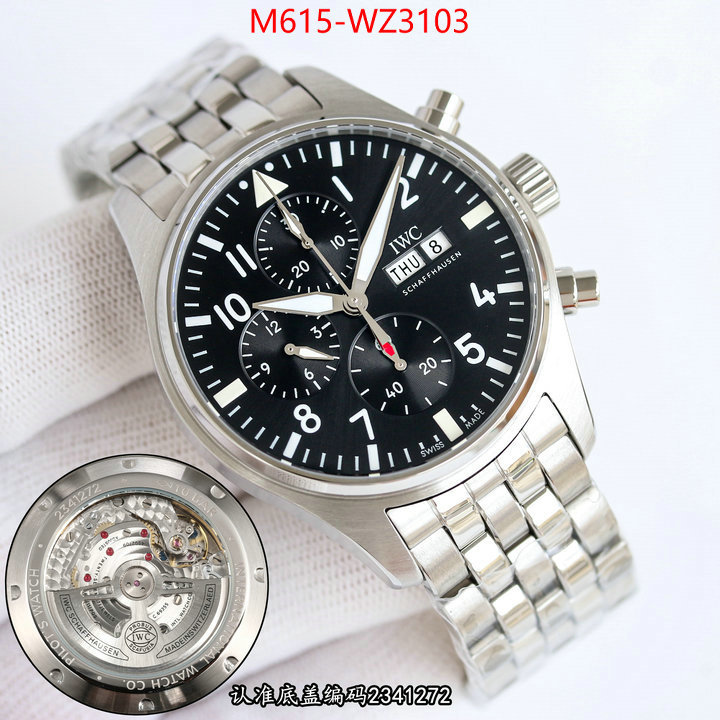 Watch(TOP)-IWC best website for replica ID: WZ3103 $: 615USD