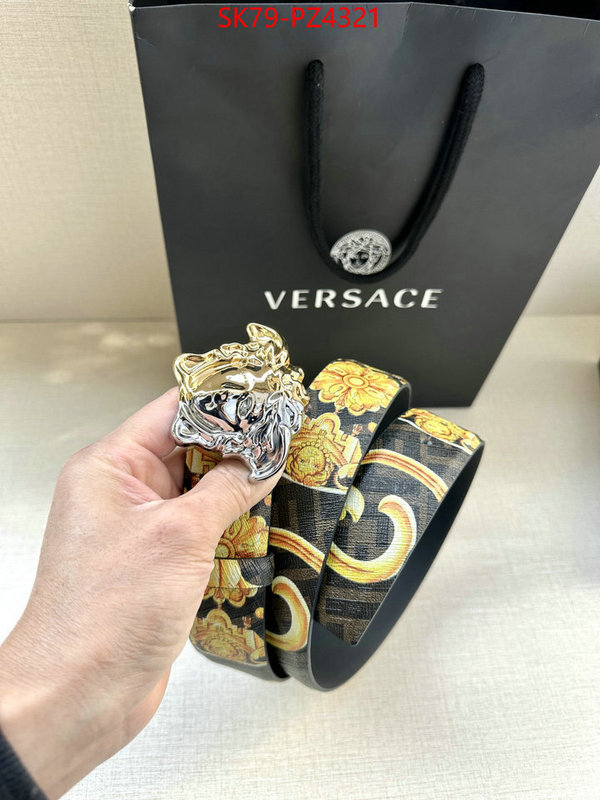 Belts-Versace cheap high quality replica ID: PZ4321 $: 79USD