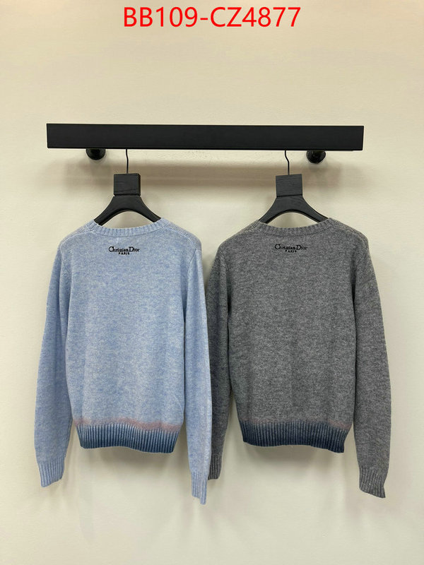 Clothing-Dior replica designer ID: CZ4877 $: 109USD