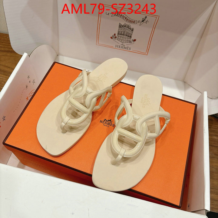 Women Shoes-Hermes designer 1:1 replica ID: SZ3243 $: 79USD