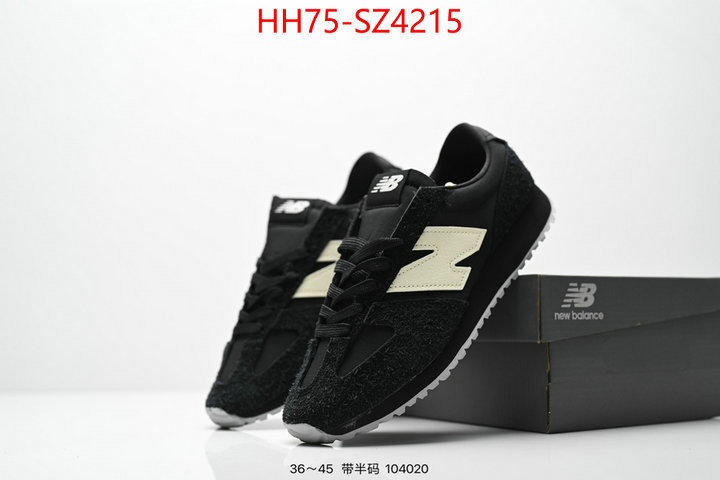 Men Shoes-New Balance where can you buy replica ID: SZ4215 $: 75USD