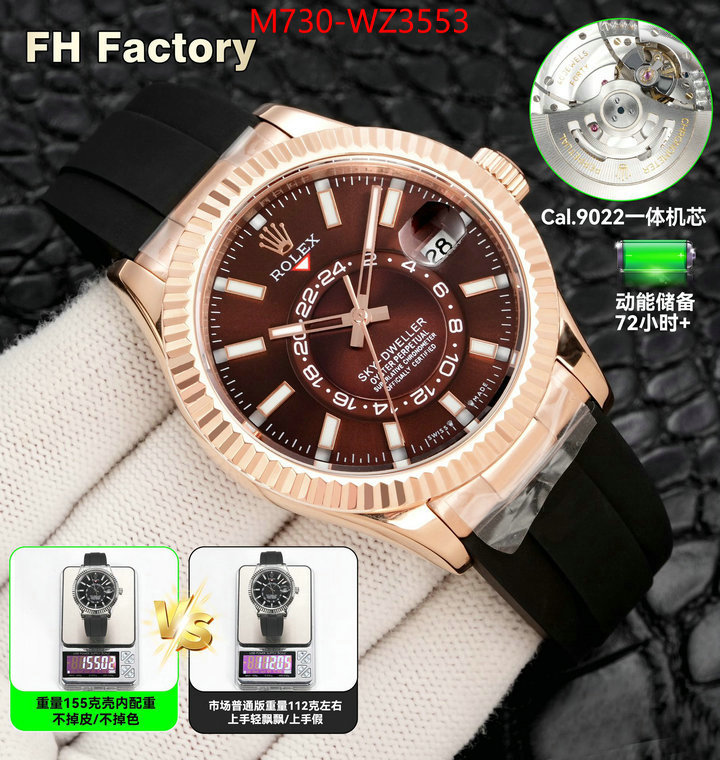 Watch(TOP)-Rolex 7 star quality designer replica ID: WZ3553 $: 730USD