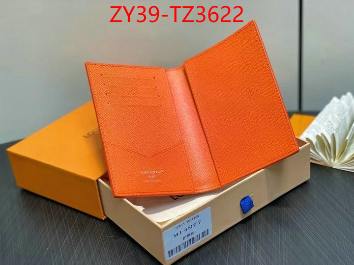 LV Bags(4A)-Wallet mirror copy luxury ID: TZ3622 $: 39USD,
