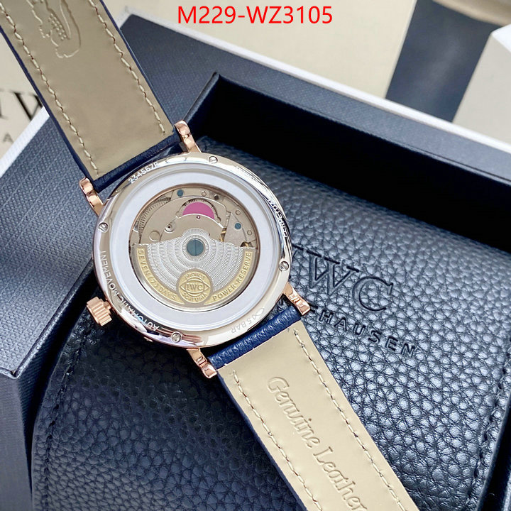 Watch(TOP)-IWC where to buy the best replica ID: WZ3105 $: 229USD