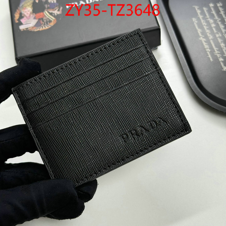 Prada Bags(4A)-Wallet what are the best replica ID: TZ3648 $: 35USD,