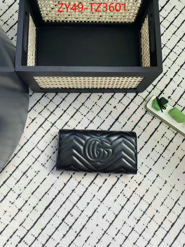 Gucci Bags(4A)-Wallet- is it illegal to buy dupe ID: TZ3601 $: 49USD,