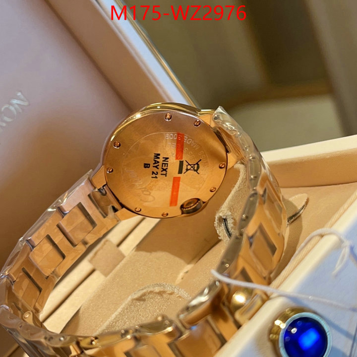 Watch(4A)-Cartier 2024 replica wholesale cheap sales online ID: WZ2976 $: 175USD