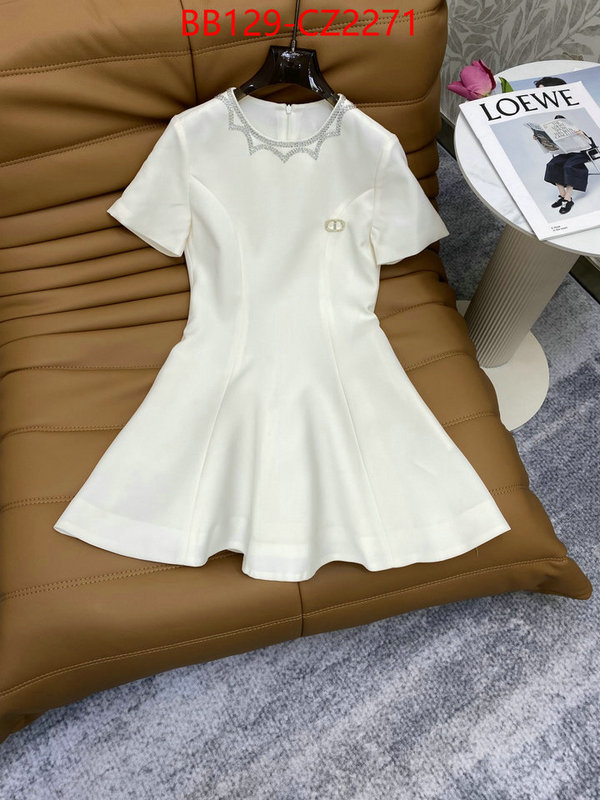 Clothing-Dior high quality aaaaa replica ID: CZ2271 $: 129USD