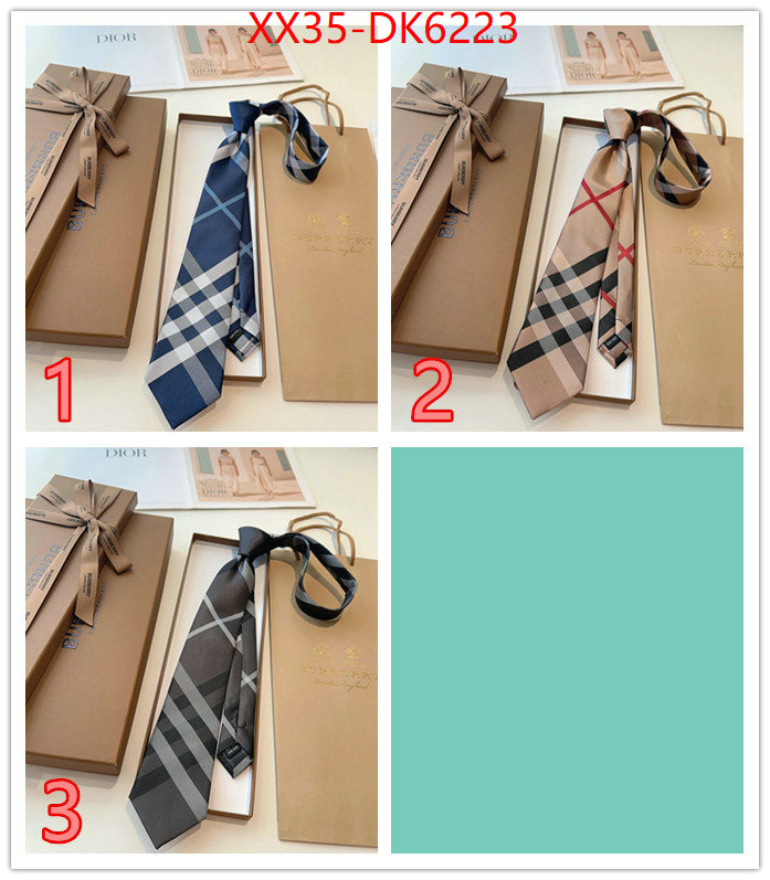 Ties-Burberry top sale ID: DK6223 $: 35USD