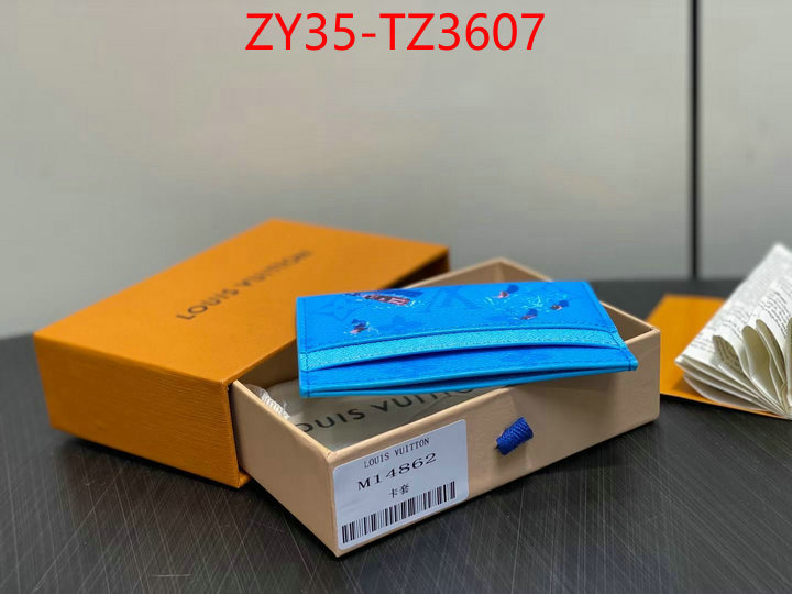 LV Bags(4A)-Wallet top quality fake ID: TZ3607 $: 35USD,