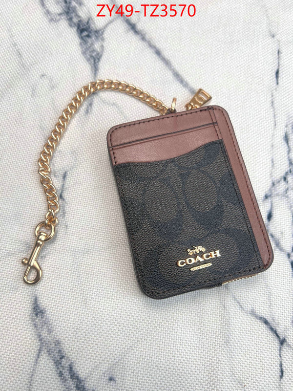 Coach Bags(4A)-Wallet perfect ID: TZ3570 $: 49USD,