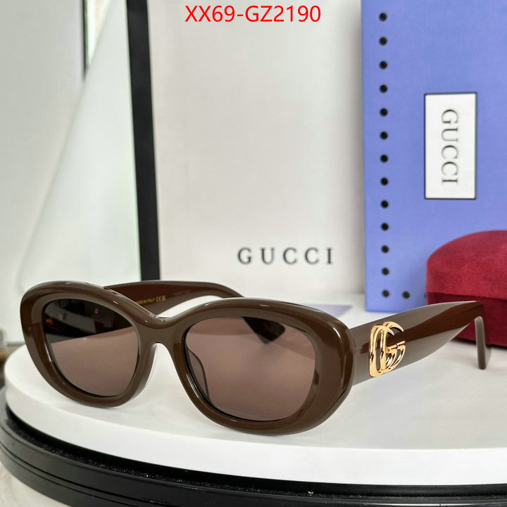 Glasses-Gucci replica 1:1 high quality ID: GZ2190 $: 69USD