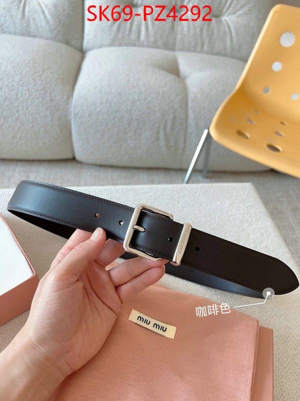 Belts-MIU MIU buy aaaaa cheap ID: PZ4292 $: 69USD
