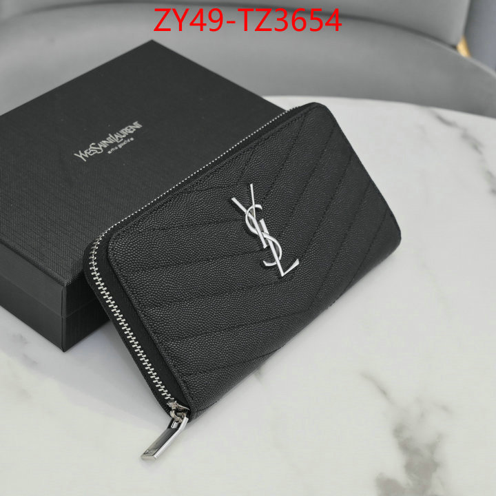 YSL Bags(4A)-Wallet- shop cheap high quality 1:1 replica ID: TZ3654 $: 49USD,