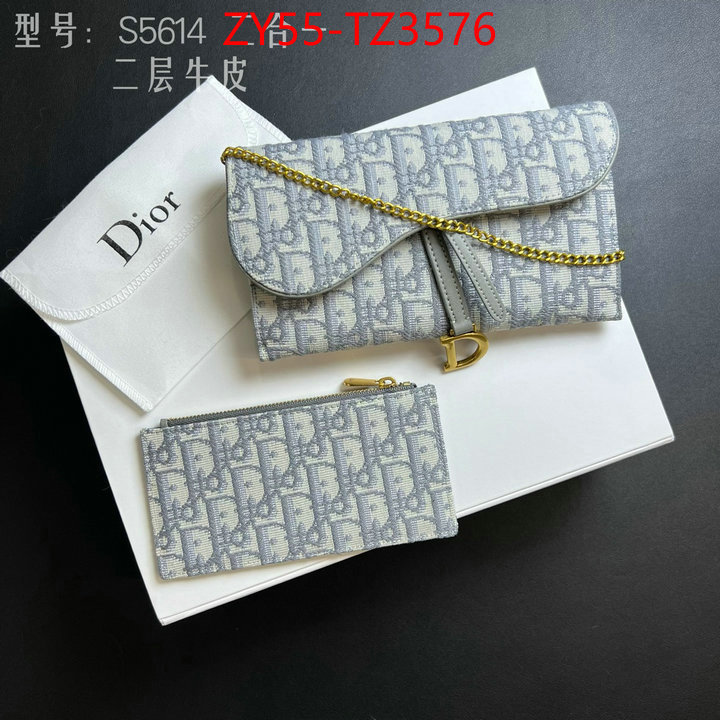 Dior Bags(4A)-Wallet- quality aaaaa replica ID: TZ3576 $: 55USD,