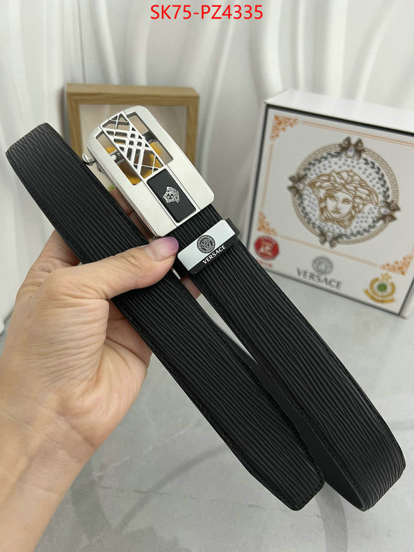 Belts-Versace high quality replica designer ID: PZ4335 $: 75USD