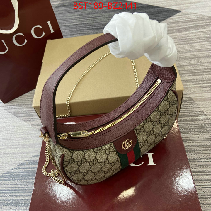 Gucci Bags(TOP)-Crossbody- replica best ID: BZ2441 $: 189USD,