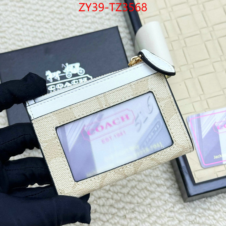 Coach Bags(4A)-Wallet high quality replica ID: TZ3568 $: 39USD,