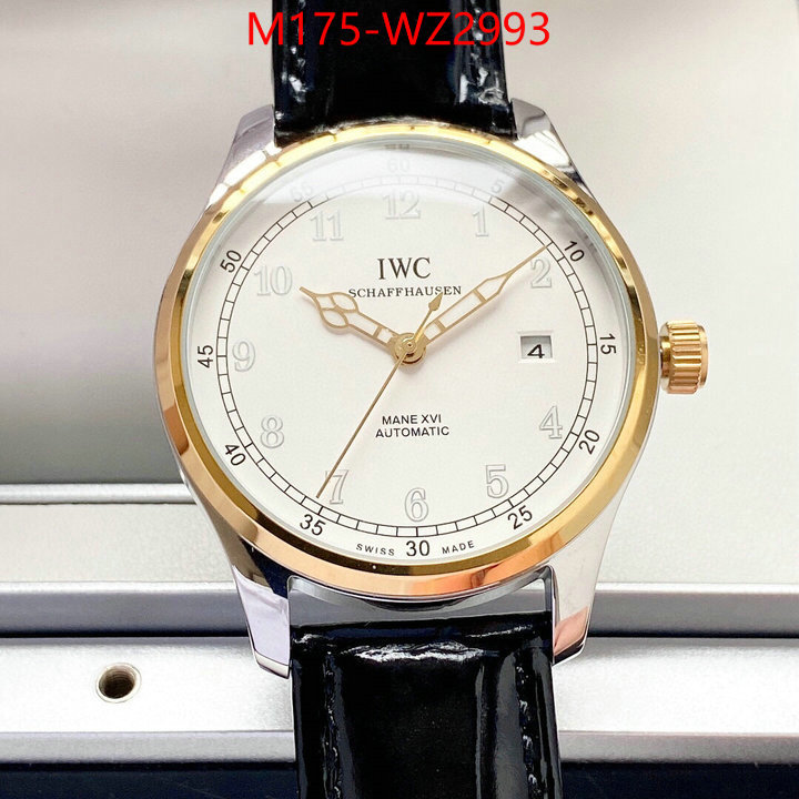 Watch(4A)-IWC best quality fake ID: WZ2993 $: 175USD-shoes yupoo Watch(4A)-IWC best quality fake ID: WZ2993 $: 175USD