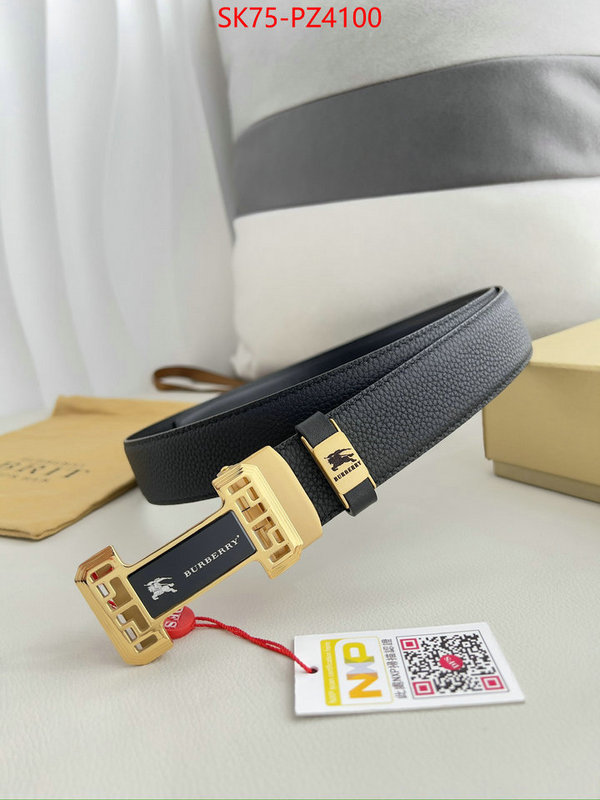 Belts-Burberry top brands like ID: PZ4100 $: 75USD