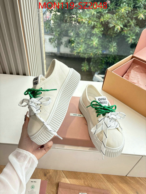 Women Shoes-Miu Miu where can you buy replica ID: SZ2048 $: 119USD