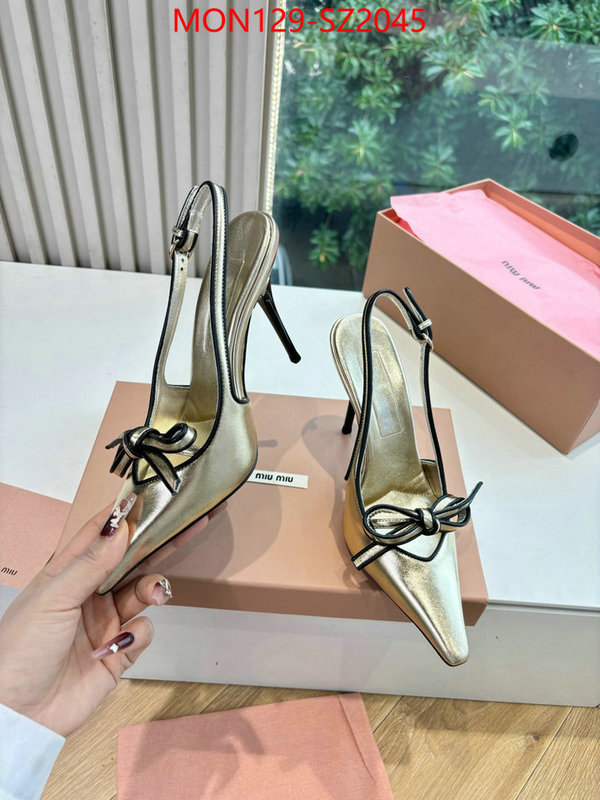 Women Shoes-Miu Miu practical and versatile replica designer ID: SZ2045 $: 129USD